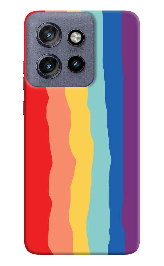 Rainbow Moto Edge 50 Neo Hard Case Back Cover by Casekaro