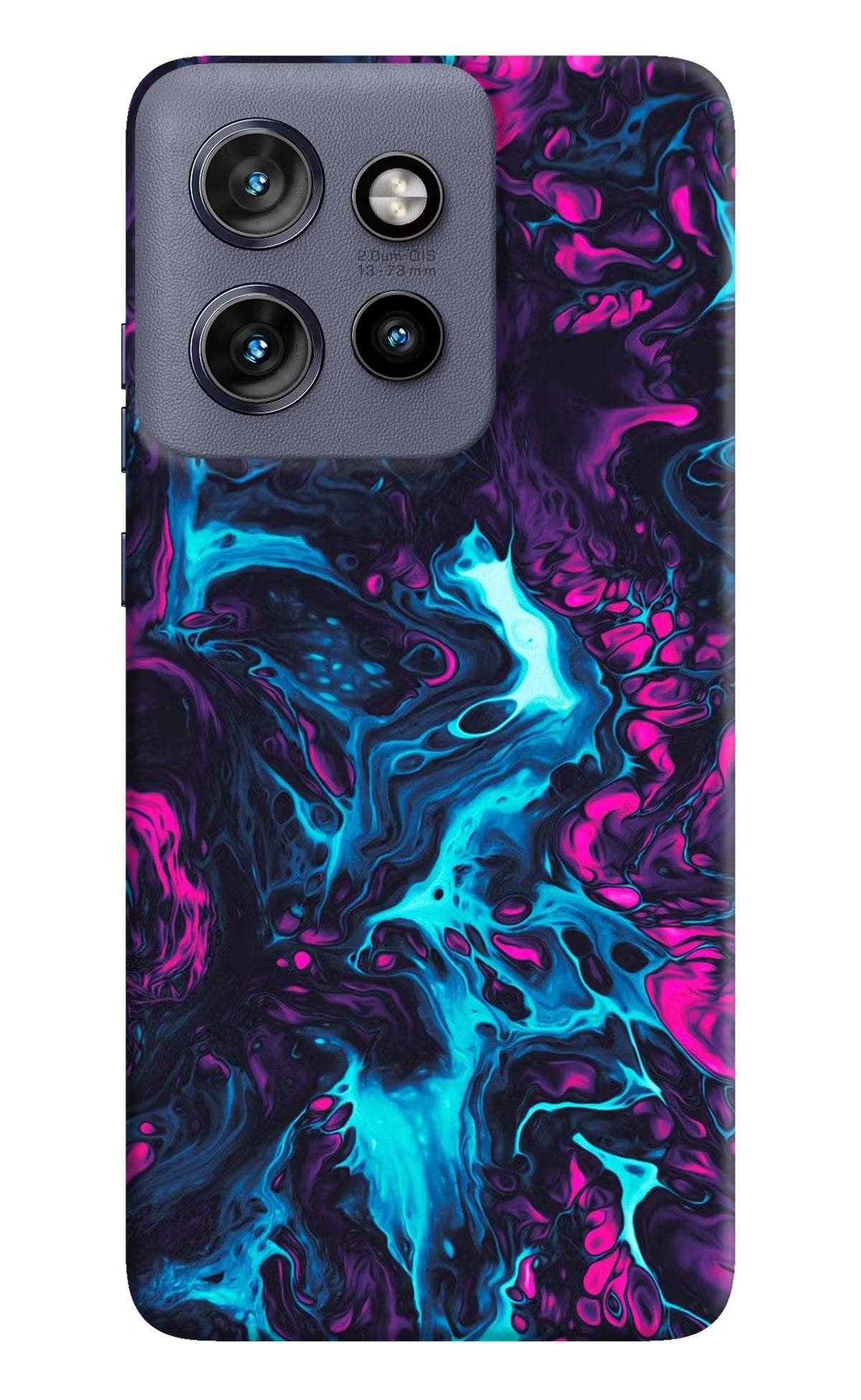 Abstract Moto Edge 50 Neo Hard Case Back Cover by Casekaro