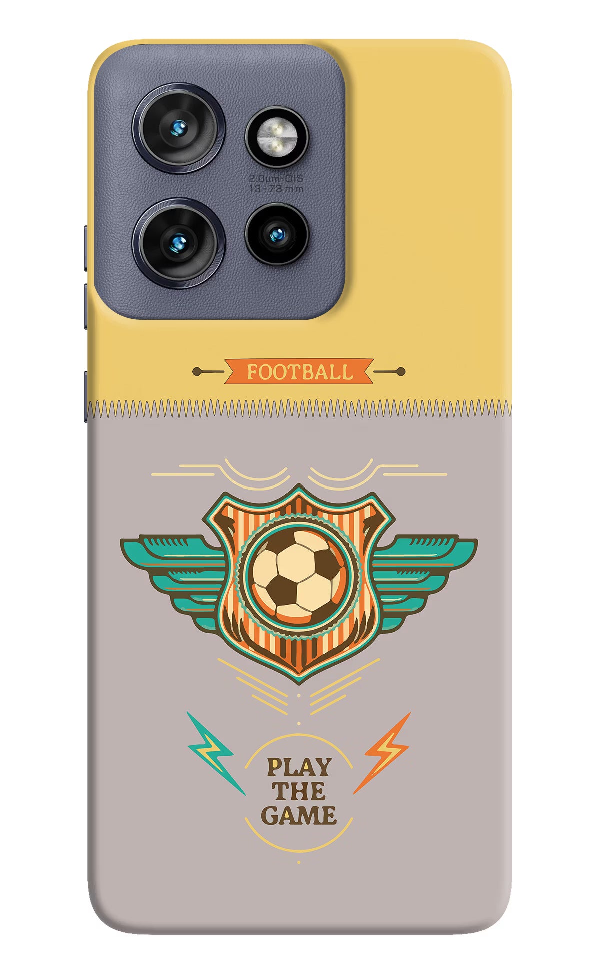 Football Moto Edge 50 Neo Hard Case Back Cover by Casekaro