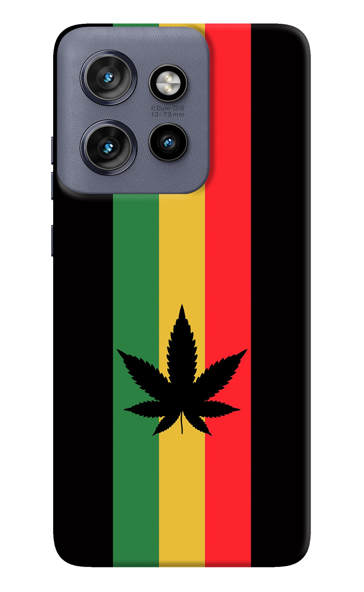 Weed Flag Moto Edge 50 Neo Back Cover