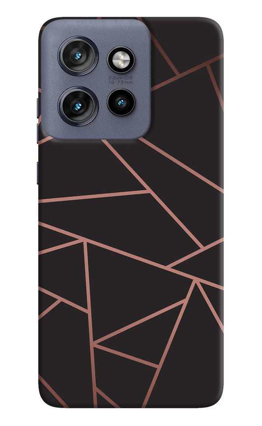 Geometric Pattern Moto Edge 50 Neo Hard Case Back Cover by Casekaro