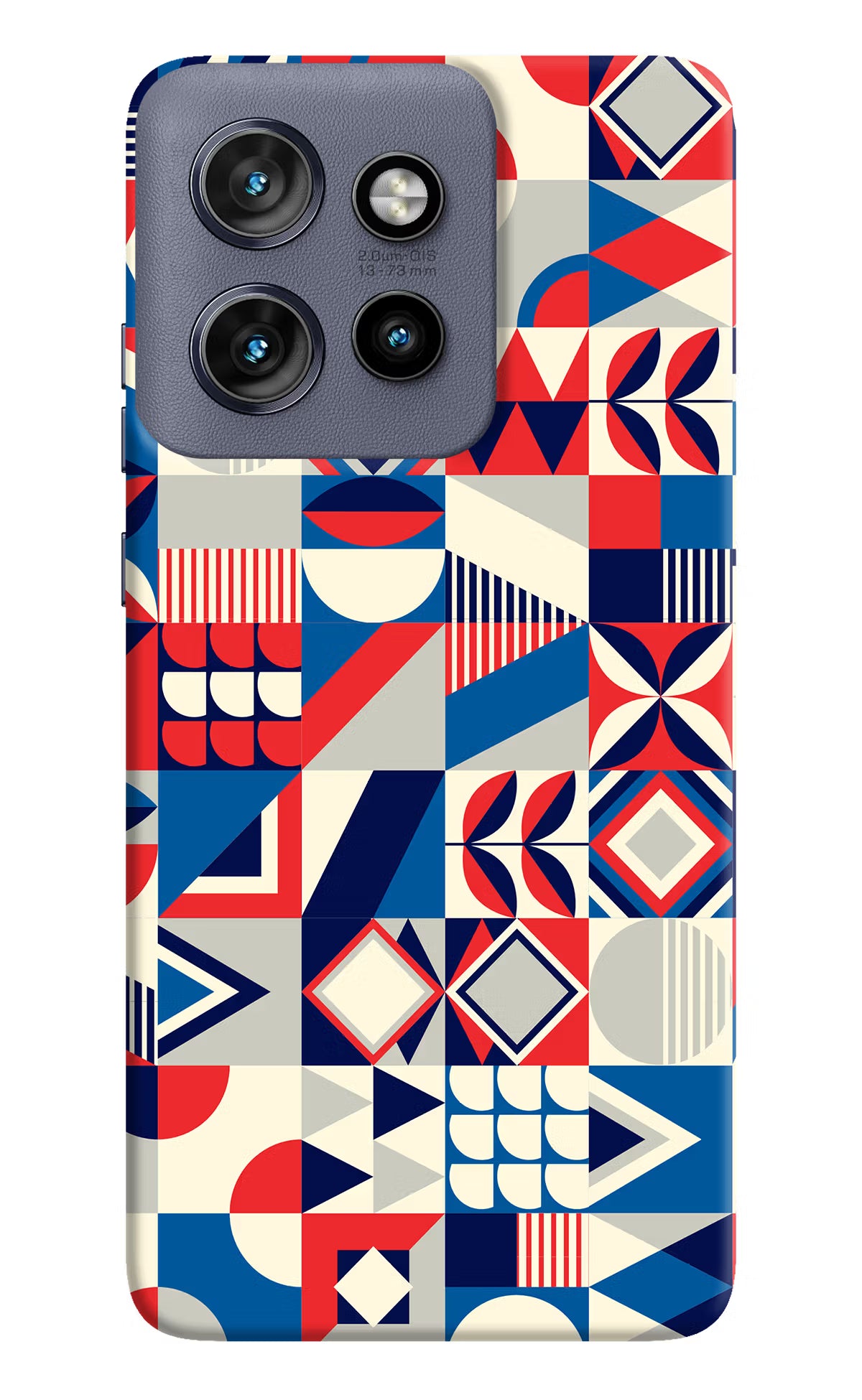 Colorful Pattern Moto Edge 50 Neo Hard Case Back Cover by Casekaro