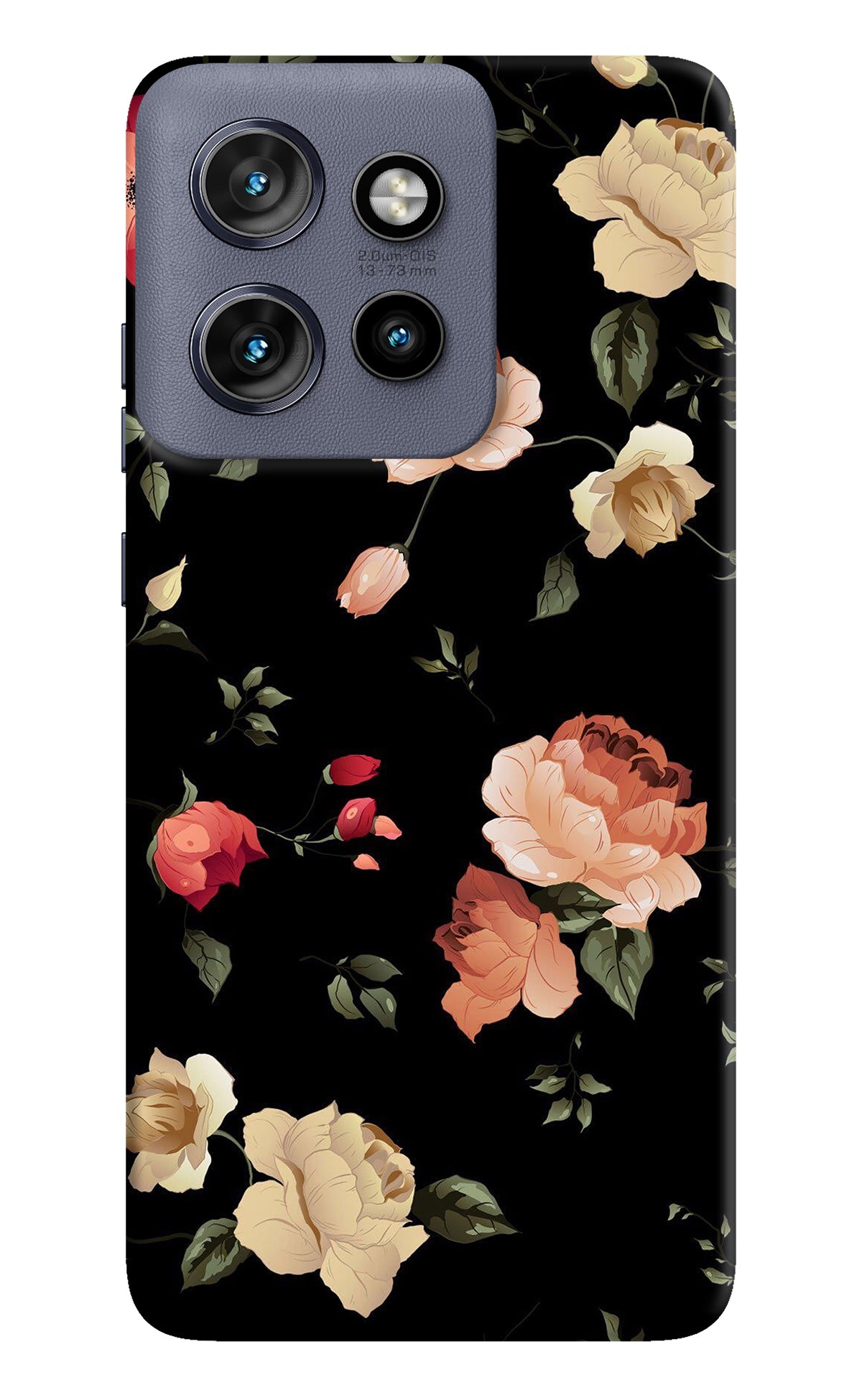 Flowers Moto Edge 50 Neo Back Cover