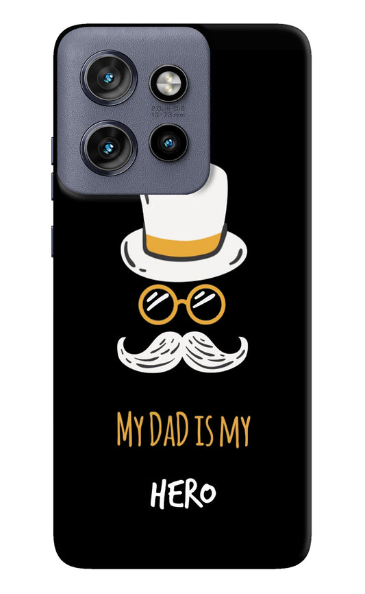 My Dad Is My Hero Moto Edge 50 Neo Back Cover