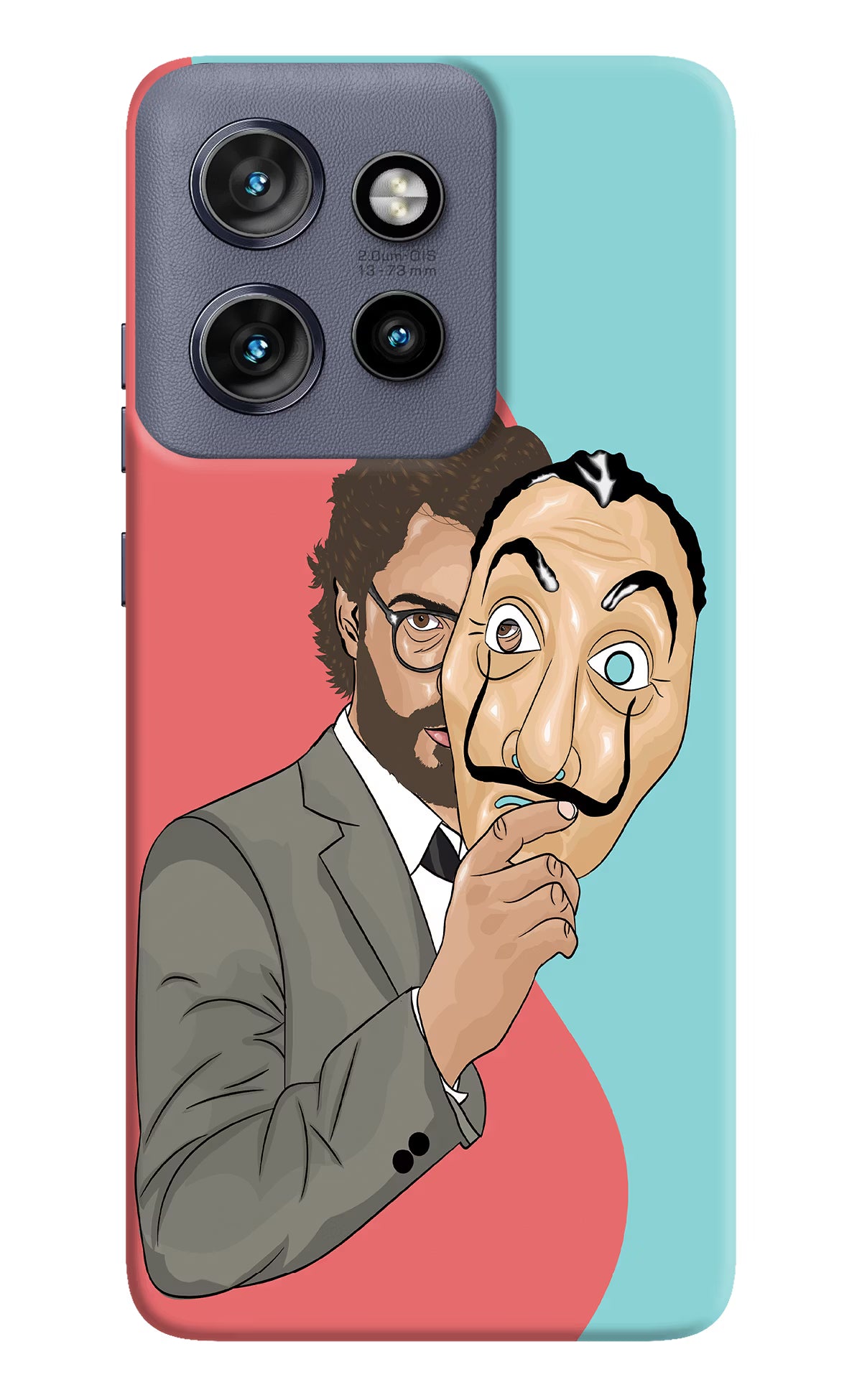 Professor Moto Edge 50 Neo Hard Case Back Cover by Casekaro