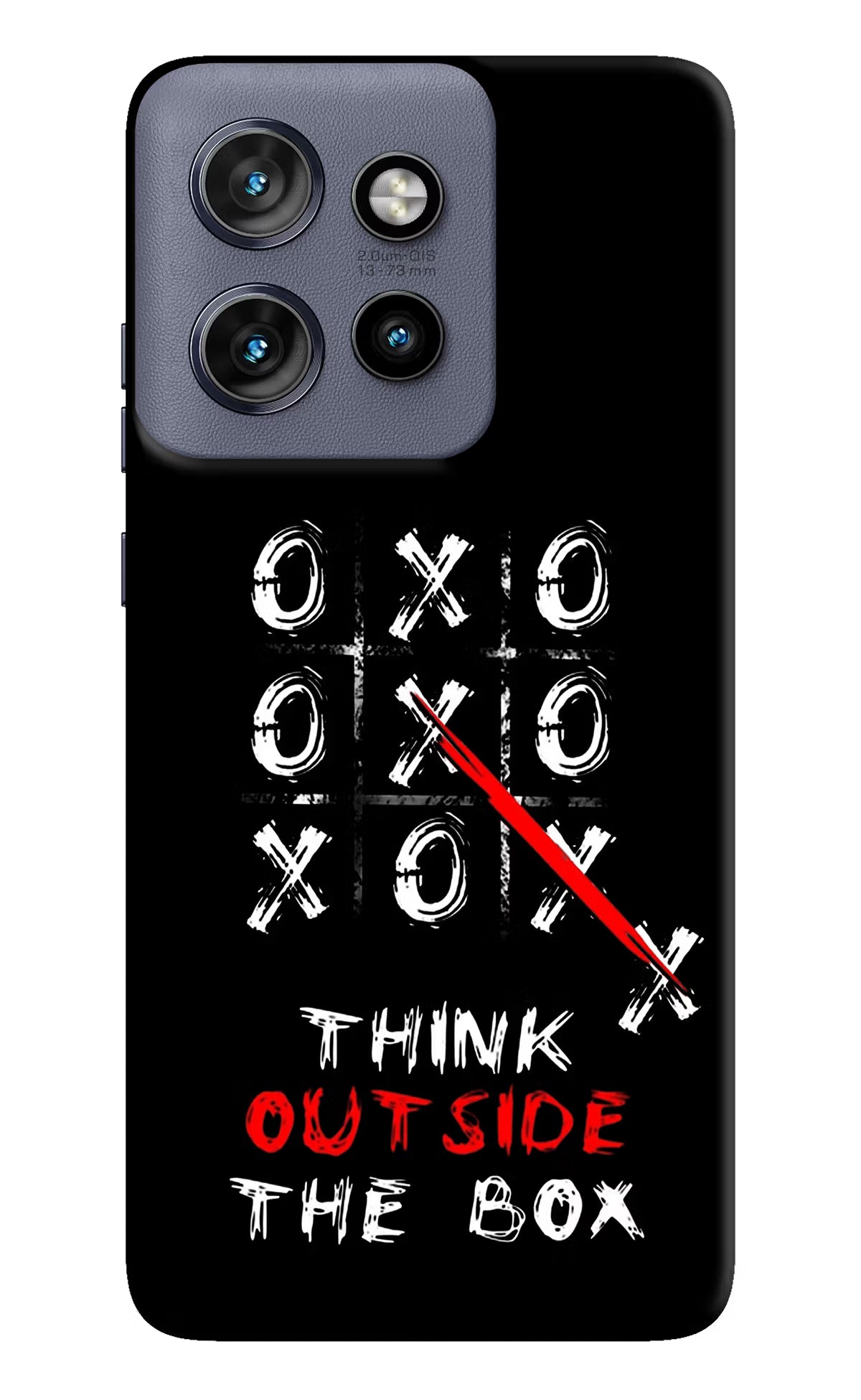 Think out of the BOX Moto Edge 50 Neo Hard Case Back Cover by Casekaro