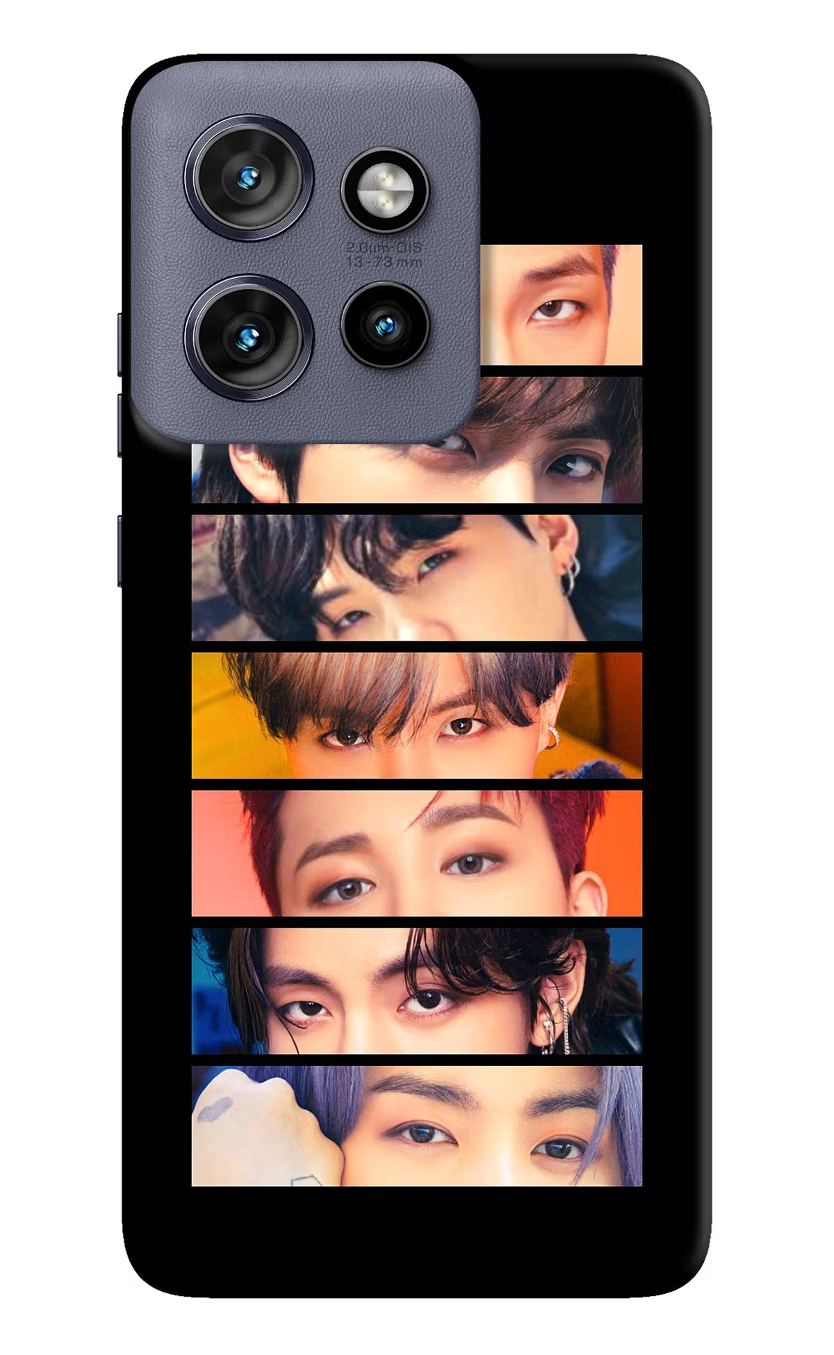 BTS Eyes Moto Edge 50 Neo Hard Case Back Cover by Casekaro