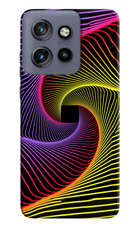 Colorful Strings Moto Edge 50 Neo Back Cover