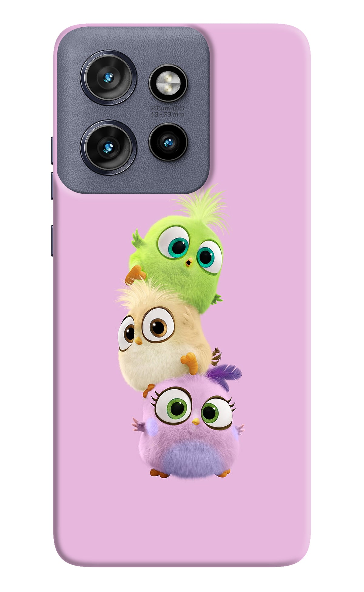 Cute Little Birds Moto Edge 50 Neo Back Cover