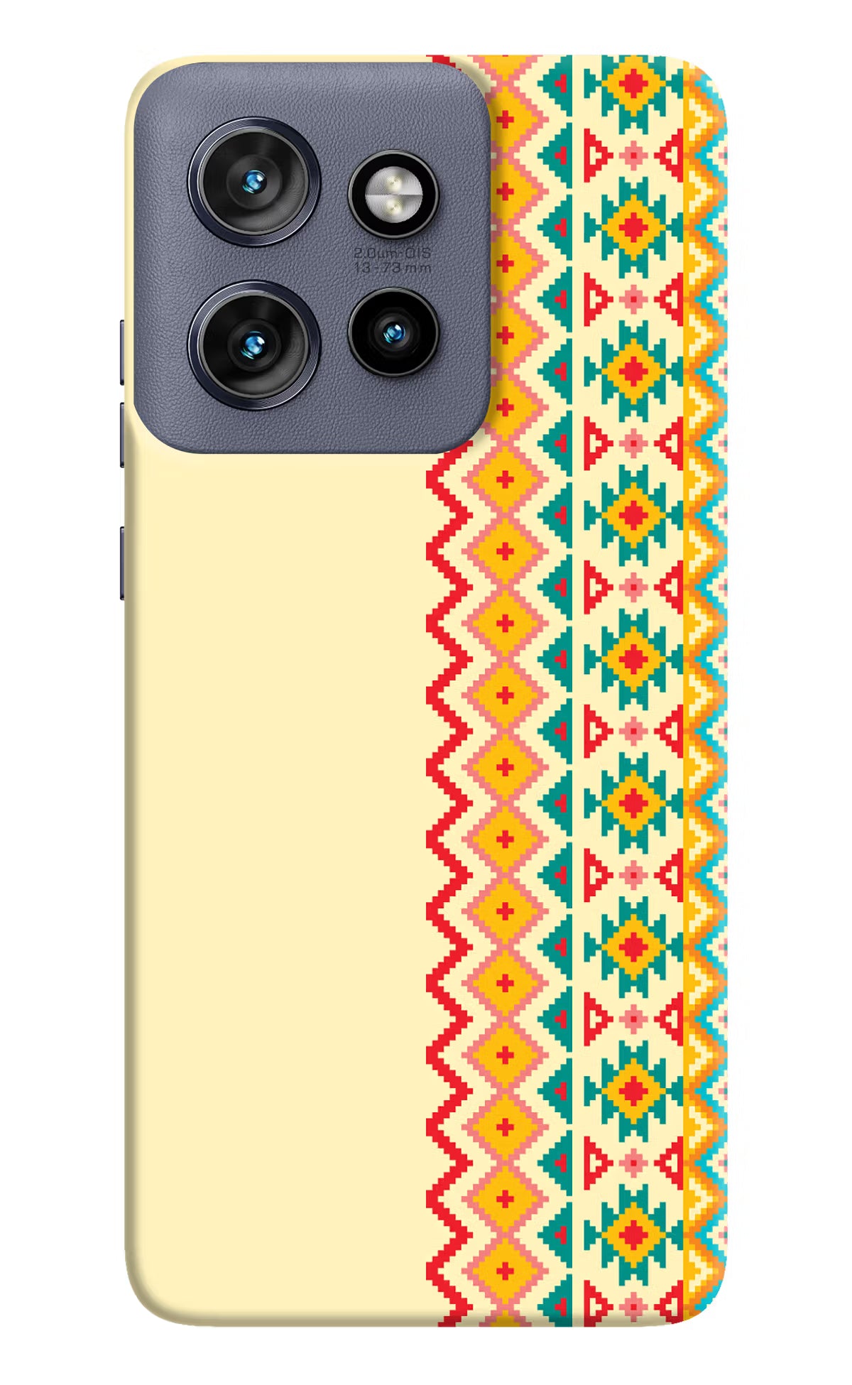 Ethnic Seamless Moto Edge 50 Neo Hard Case Back Cover by Casekaro