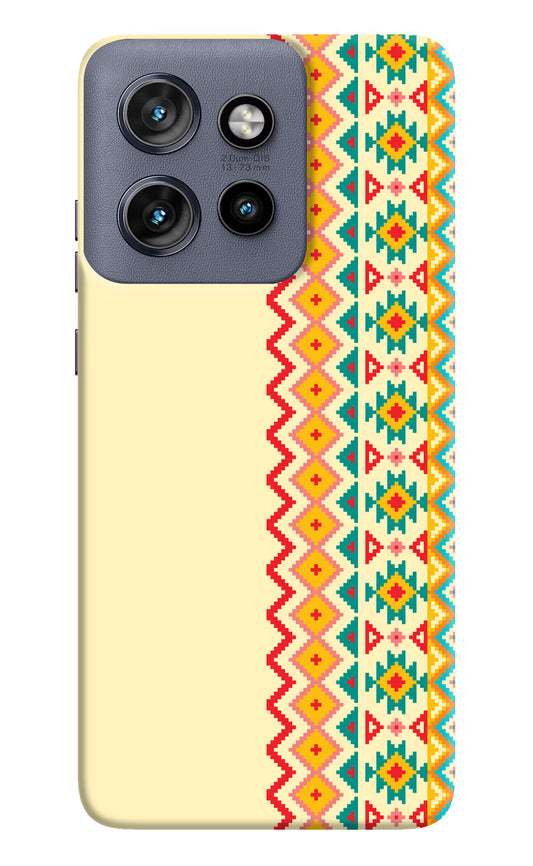 Ethnic Seamless Moto Edge 50 Neo Hard Case Back Cover by Casekaro