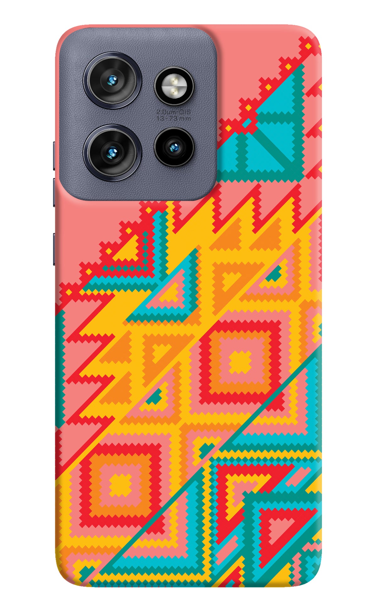 Aztec Tribal Moto Edge 50 Neo Back Cover