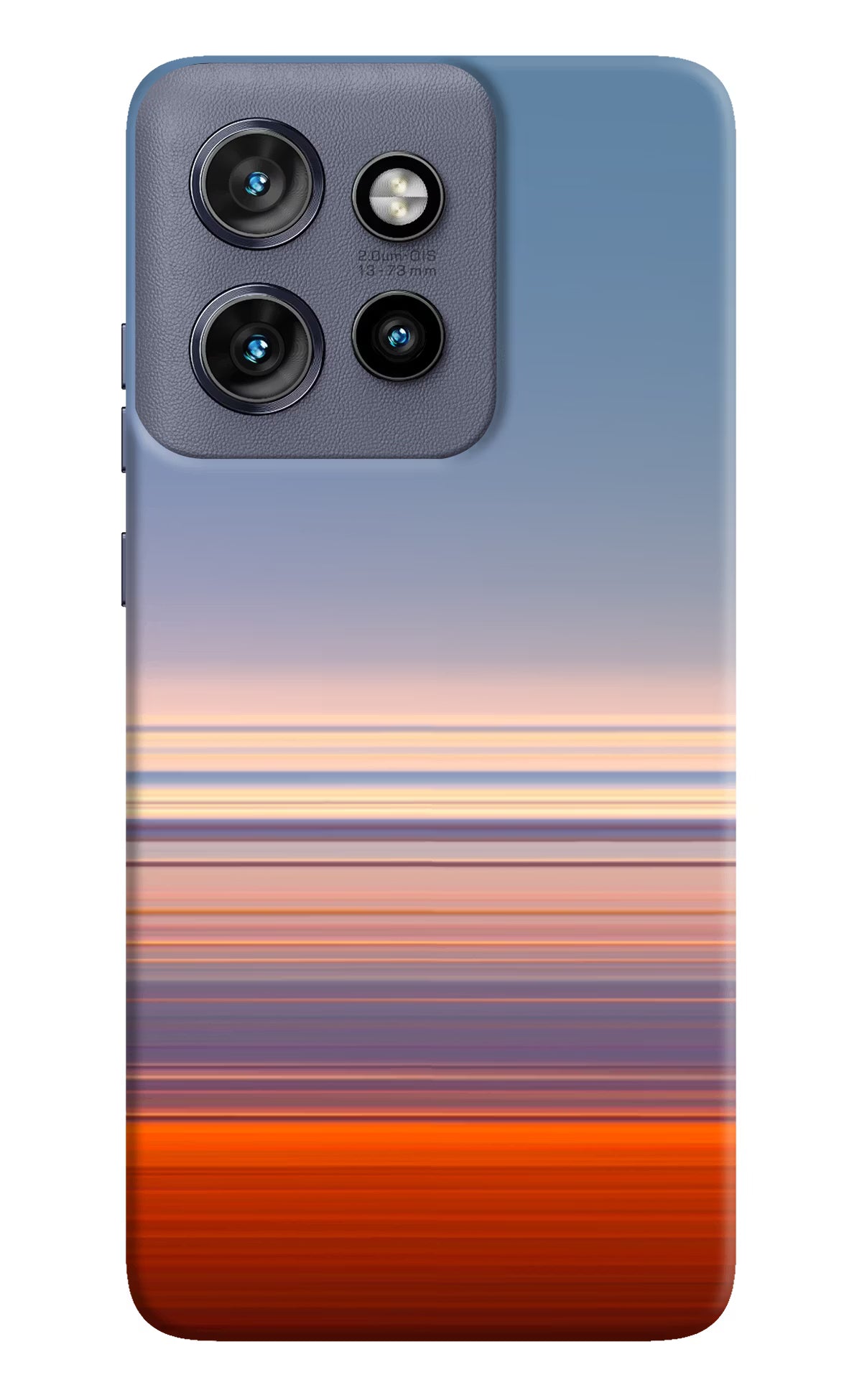 Morning Colors Moto Edge 50 Neo Hard Case Back Cover by Casekaro