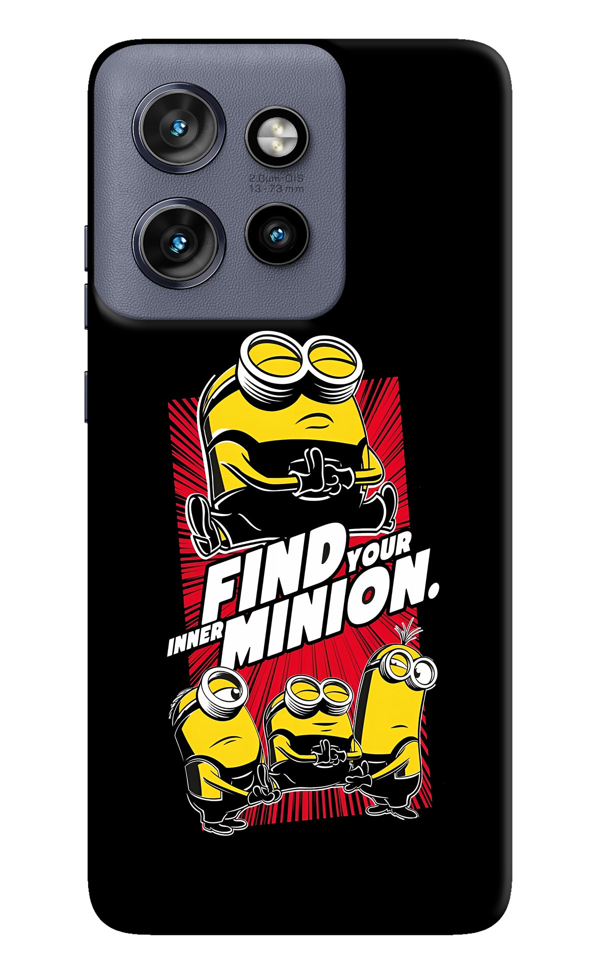 Find your inner Minion Moto Edge 50 Neo Back Cover