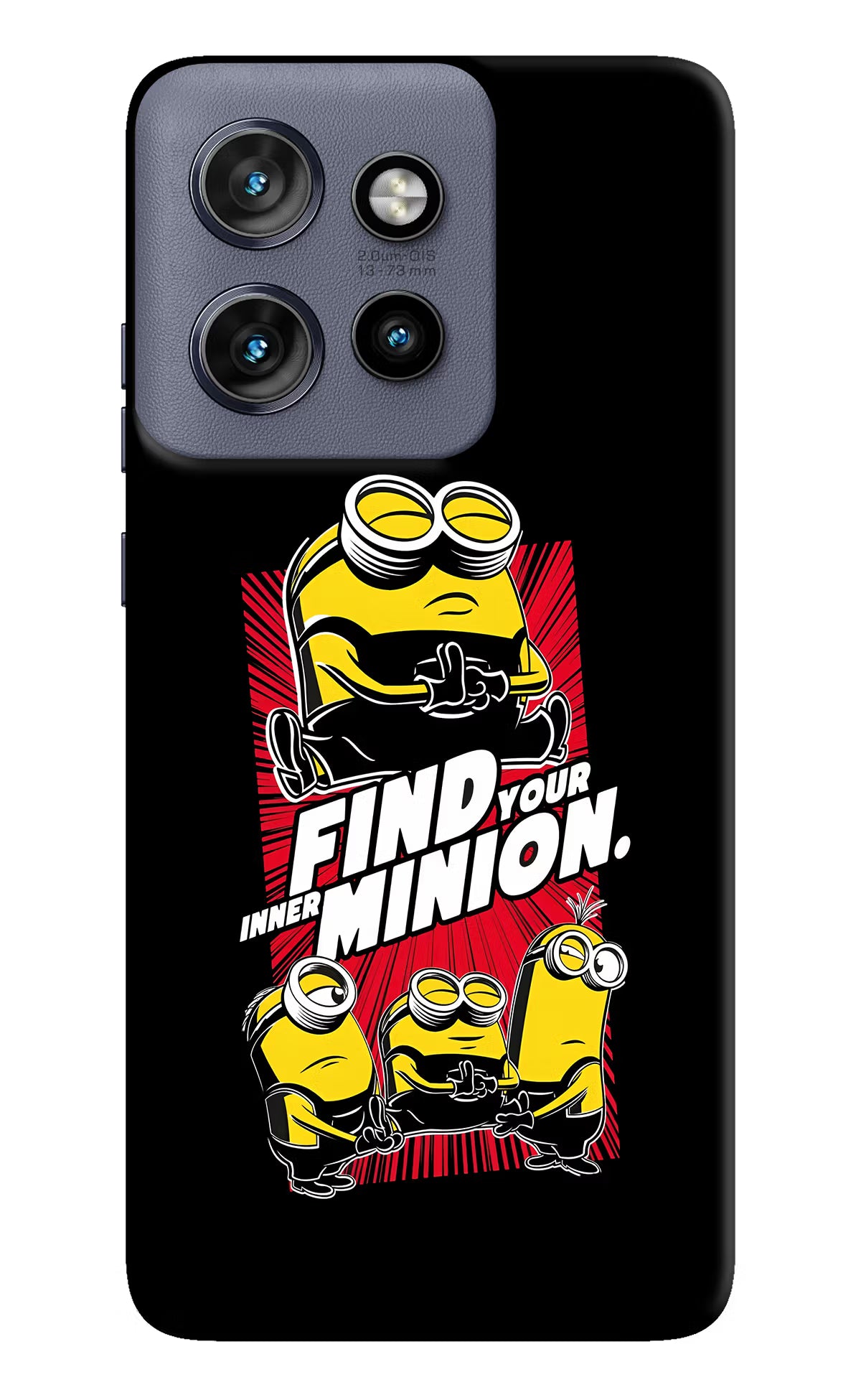 Find your inner Minion Moto Edge 50 Neo Hard Case Back Cover by Casekaro