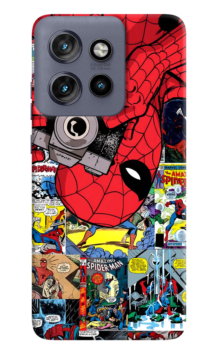 Spider Man Moto Edge 50 Neo Back Cover, Hard case
