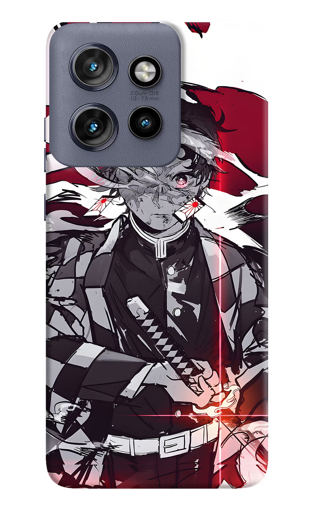 Demon Slayer Moto Edge 50 Neo Hard Case Back Cover by Casekaro