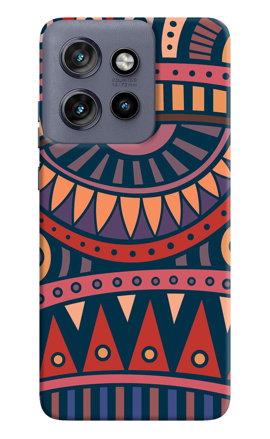 African Culture Design Moto Edge 50 Neo Back Cover