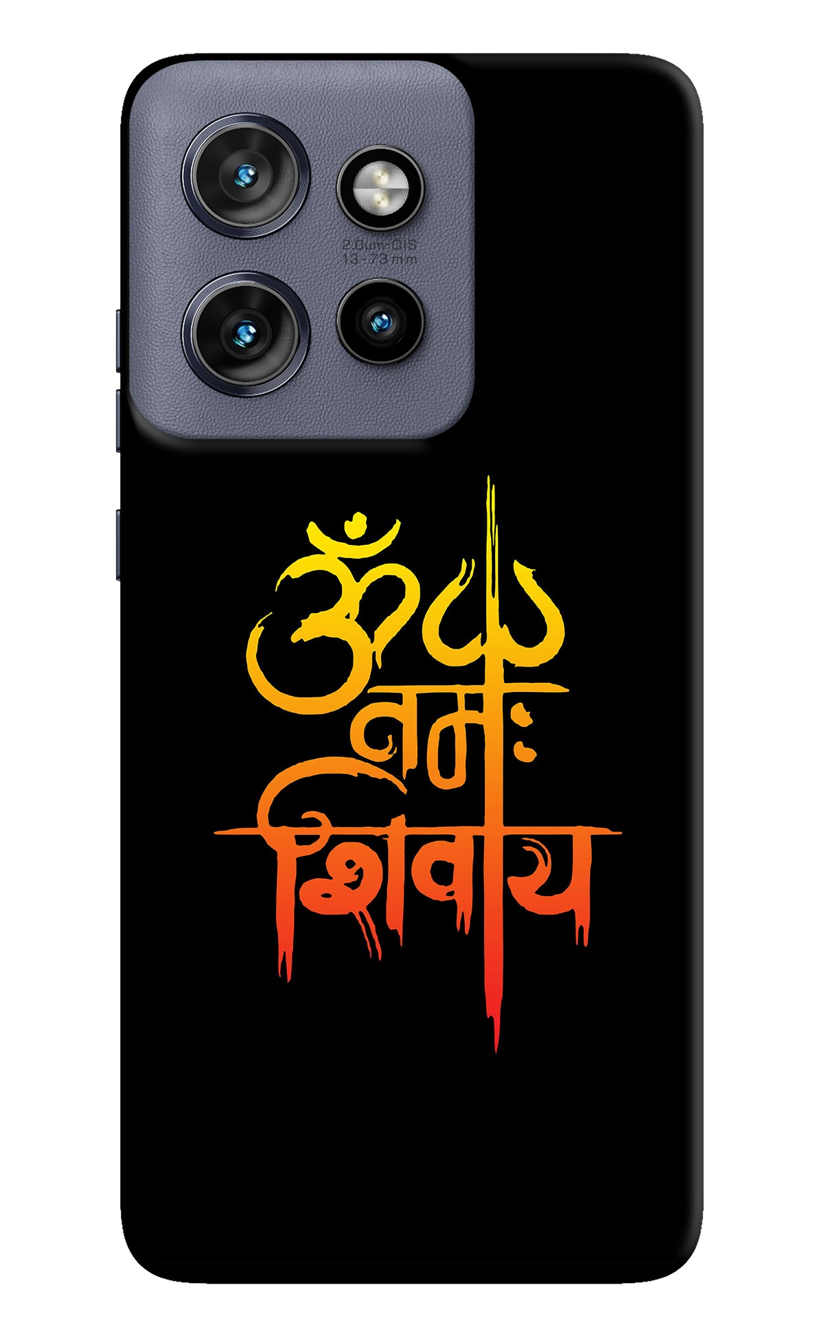 Om Namah Shivay Moto Edge 50 Neo Back Cover