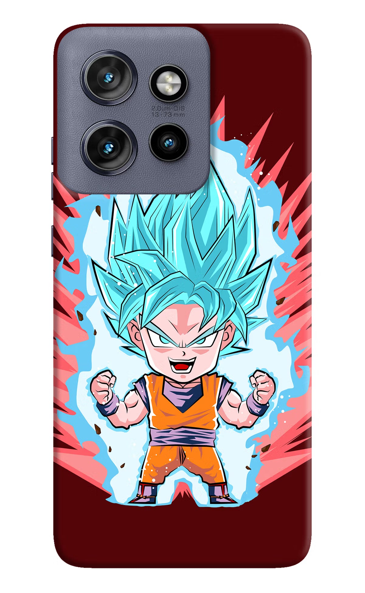 Goku Little Moto Edge 50 Neo Hard Case Back Cover by Casekaro