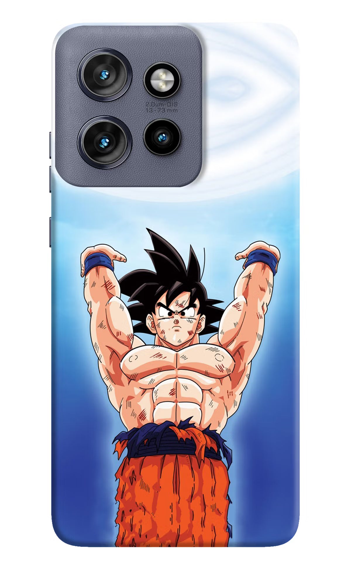 Goku Power Moto Edge 50 Neo Hard Case Back Cover by Casekaro