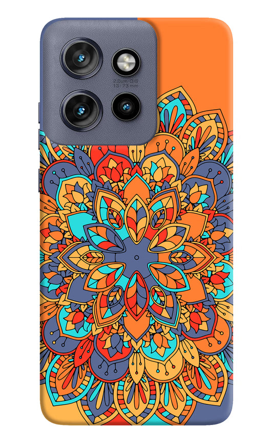 Color Mandala Moto Edge 50 Neo Hard Case Back Cover by Casekaro
