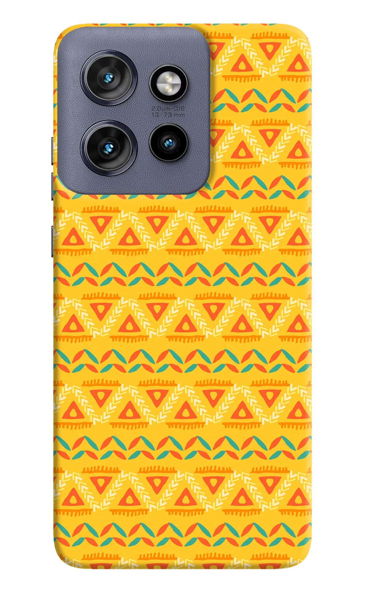Tribal Pattern Moto Edge 50 Neo Hard Case Back Cover by Casekaro
