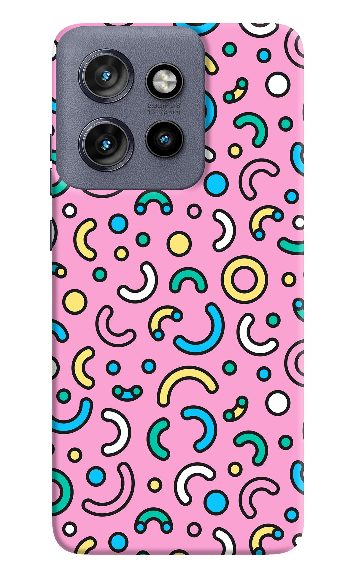 Memphis Design Moto Edge 50 Neo Back Cover