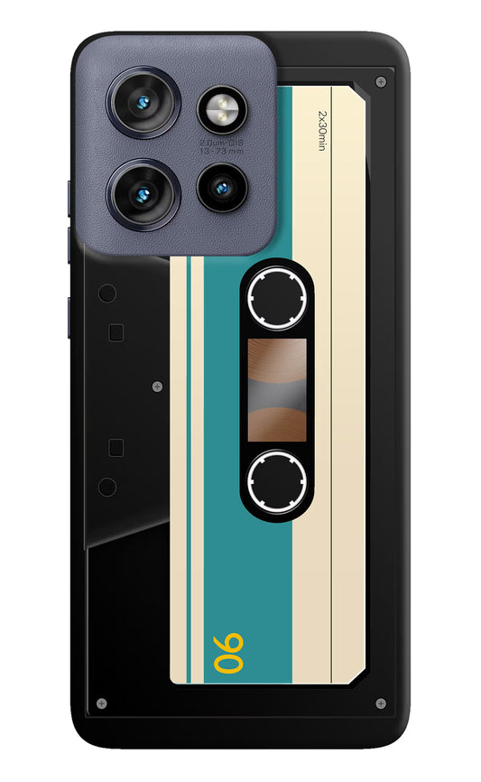 Cassette Moto Edge 50 Neo Hard Case Back Cover by Casekaro