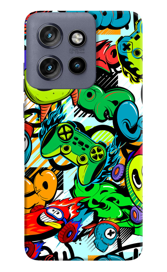 Game Doodle Moto Edge 50 Neo Hard Case Back Cover by Casekaro