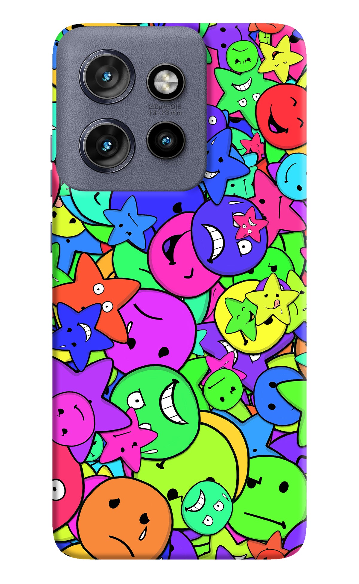 Fun Doodle Moto Edge 50 Neo Back Cover