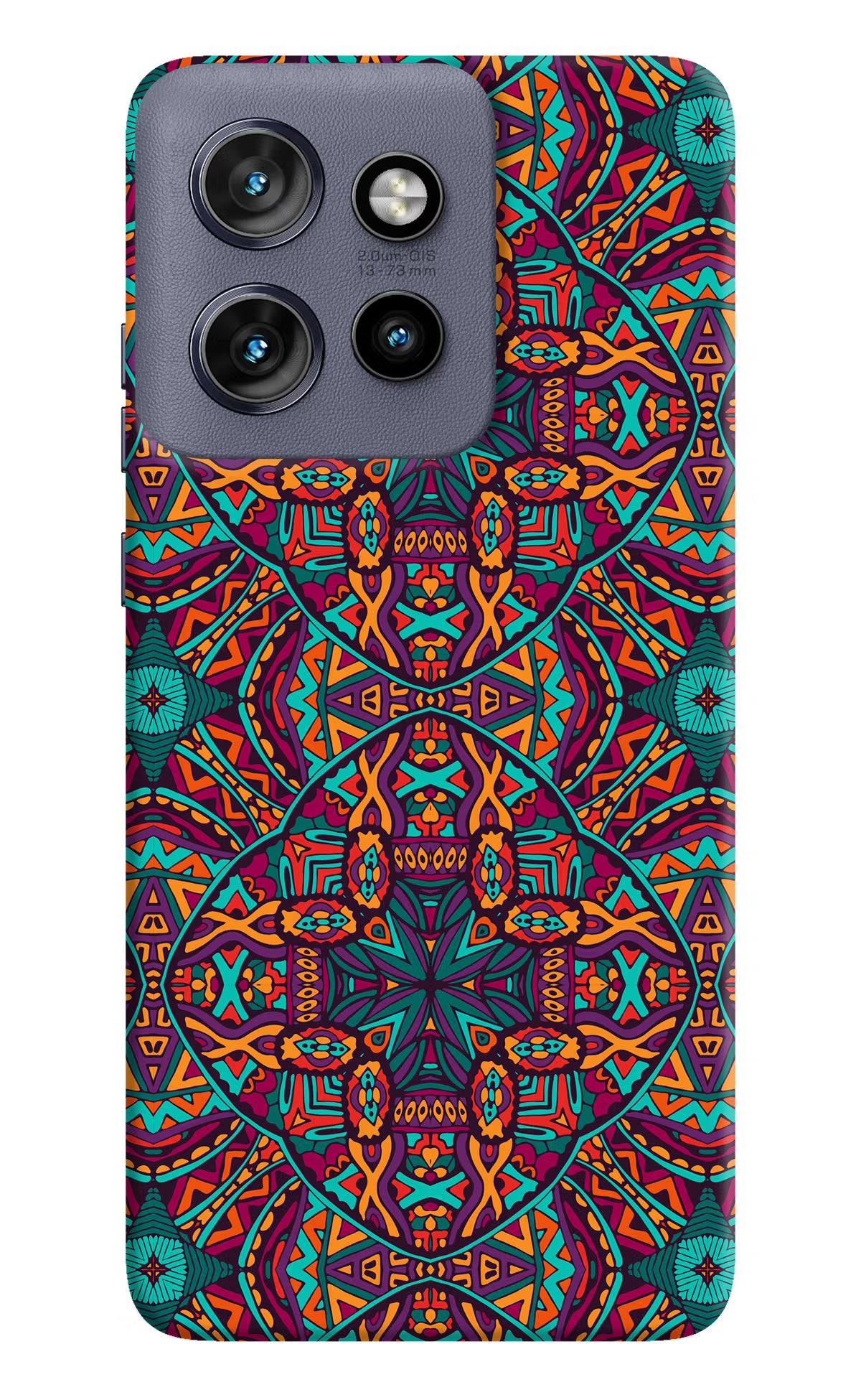 Colour Mandala Moto Edge 50 Neo Hard Case Back Cover by Casekaro