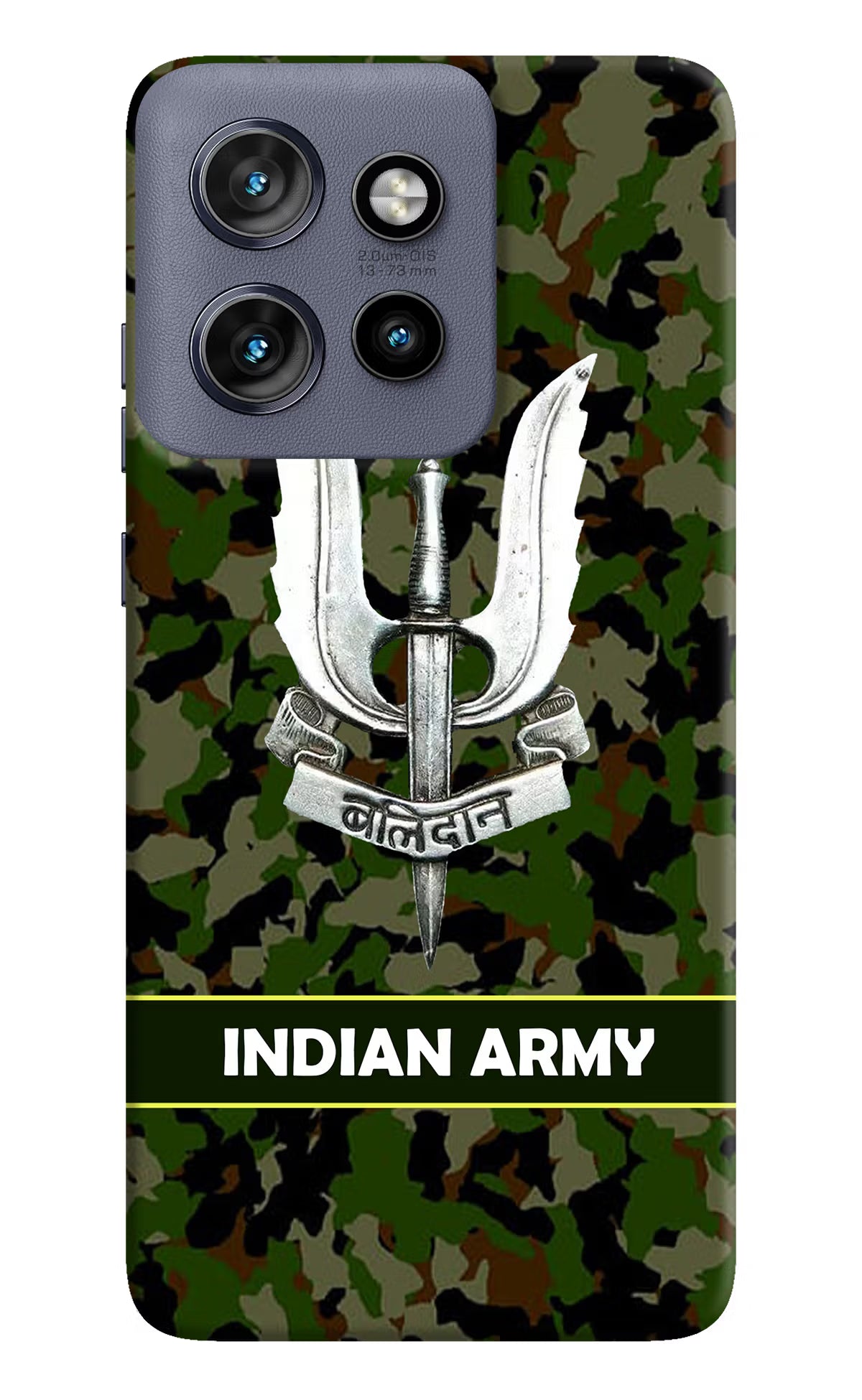 Balidan Indian Logo Moto Edge 50 Neo Hard Case Back Cover by Casekaro