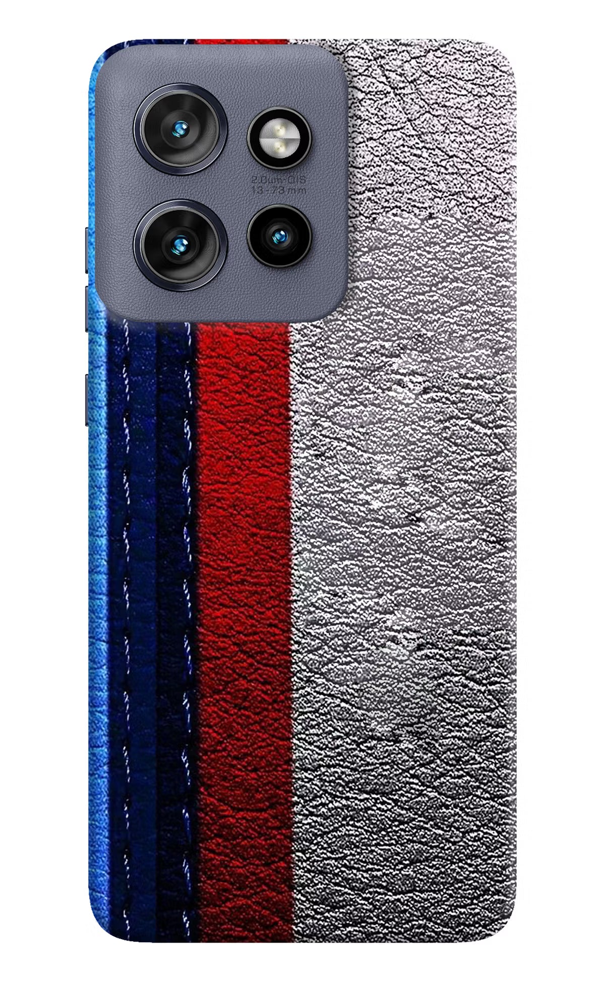 BMW Stripes Moto Edge 50 Neo Hard Case Back Cover by Casekaro