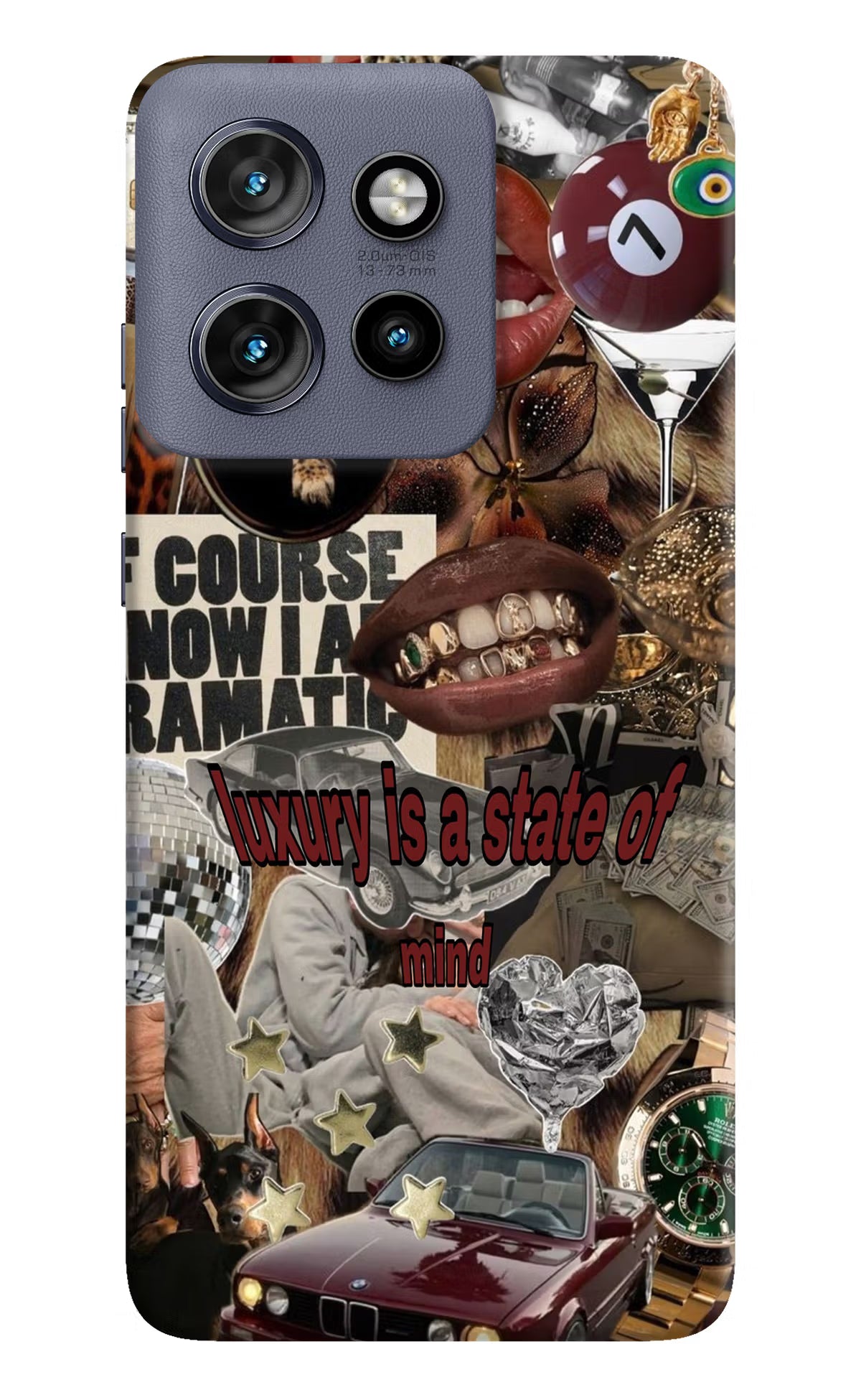 Luxury Moto Edge 50 Neo Hard Case Back Cover by Casekaro
