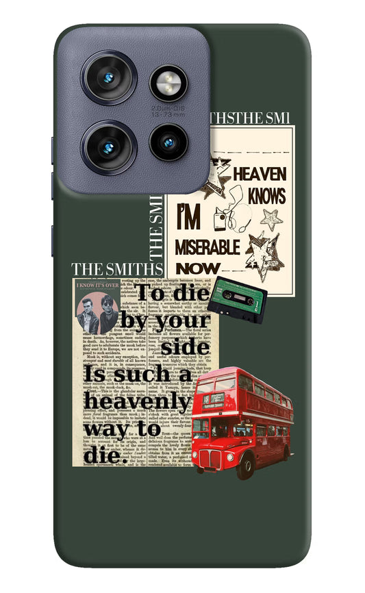 The Smiths Moto Edge 50 Neo Hard Case Back Cover by Casekaro