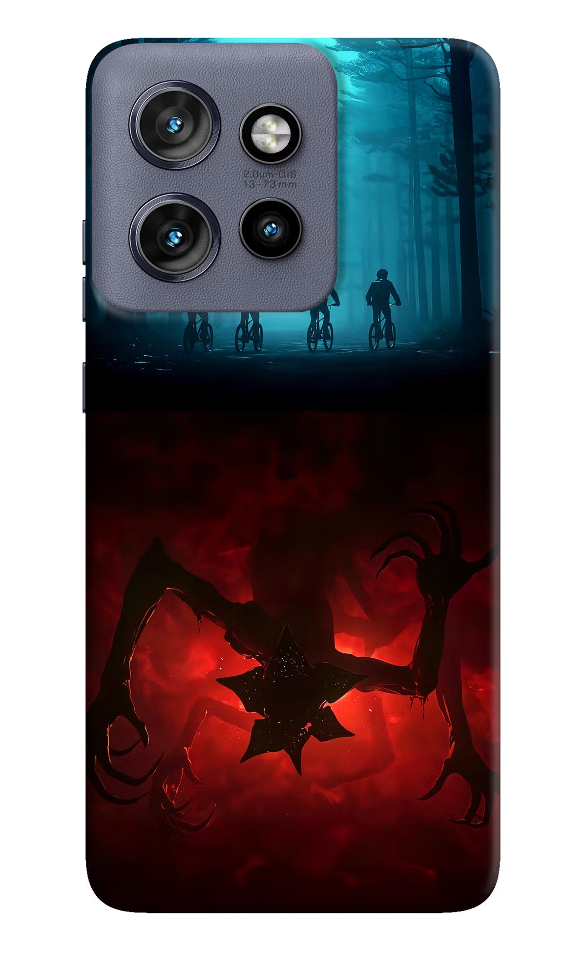 Ordinary Things Downside Up Moto Edge 50 Neo Hard Case Back Cover by Casekaro