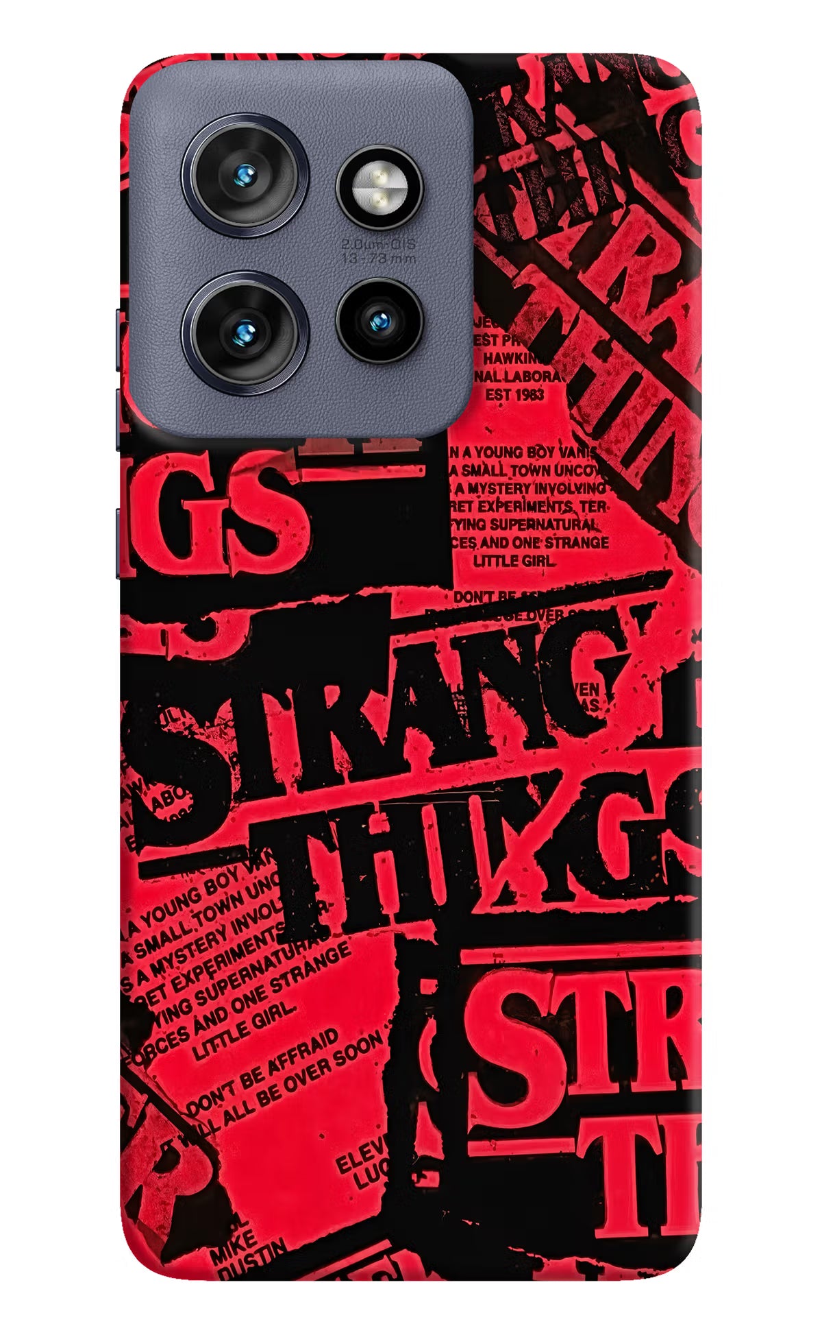 Ordinary Things Moto Edge 50 Neo Hard Case Back Cover by Casekaro