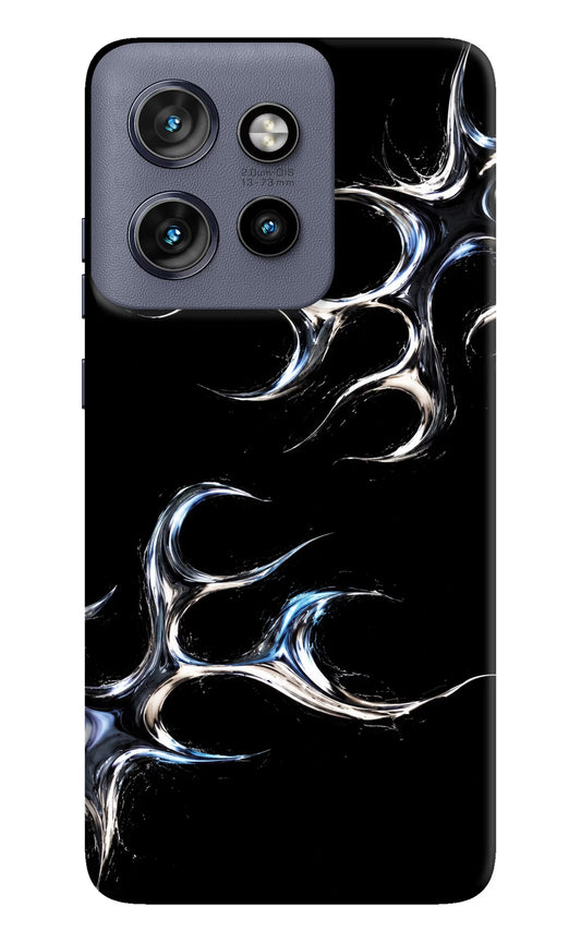 Chrome Tribal Moto Edge 50 Neo Hard Case Back Cover by Casekaro