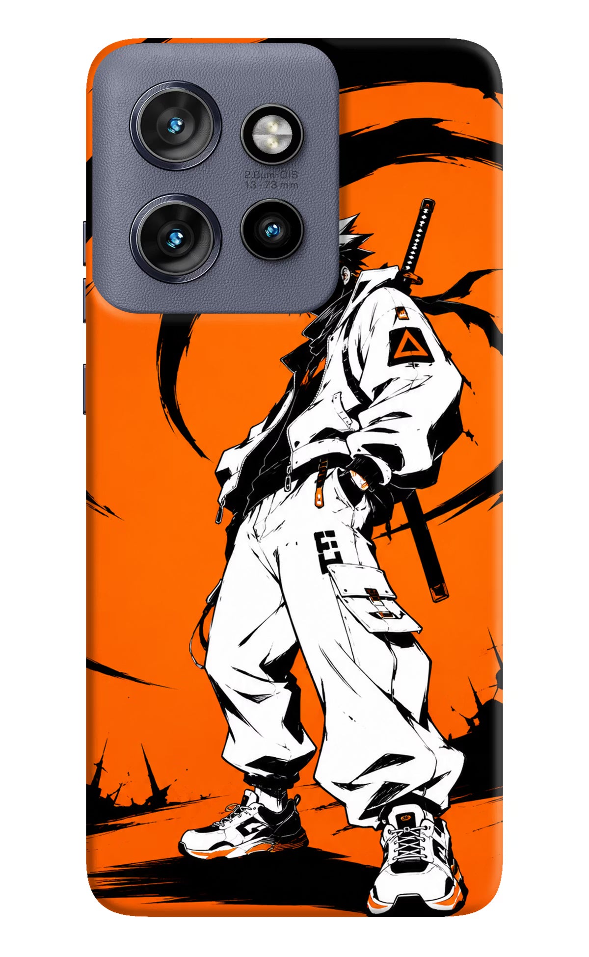 Street Samurai  Moto Edge 50 Neo Hard Case Back Cover by Casekaro