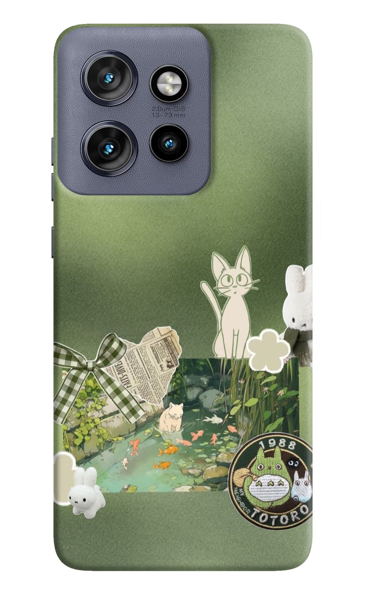 Aesthetic anime Moto Edge 50 Neo Back Cover