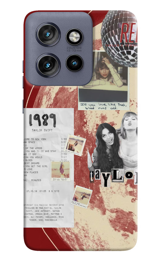 Taylor Swift Moto Edge 50 Neo Hard Case Back Cover by Casekaro