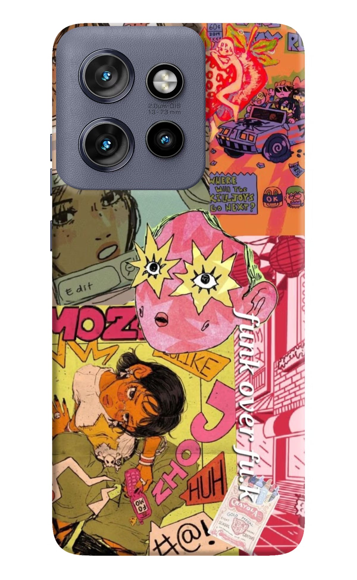 Funkover Moto Edge 50 Neo Back Cover