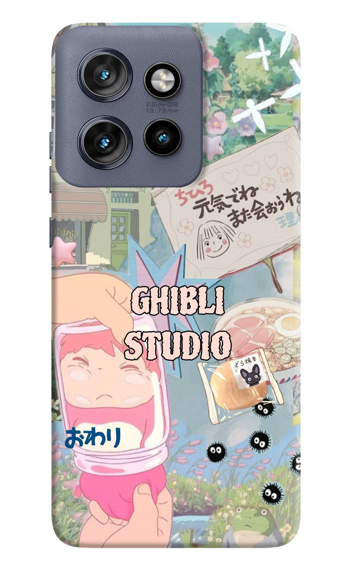 Studio Ghibli Moto Edge 50 Neo Back Cover
