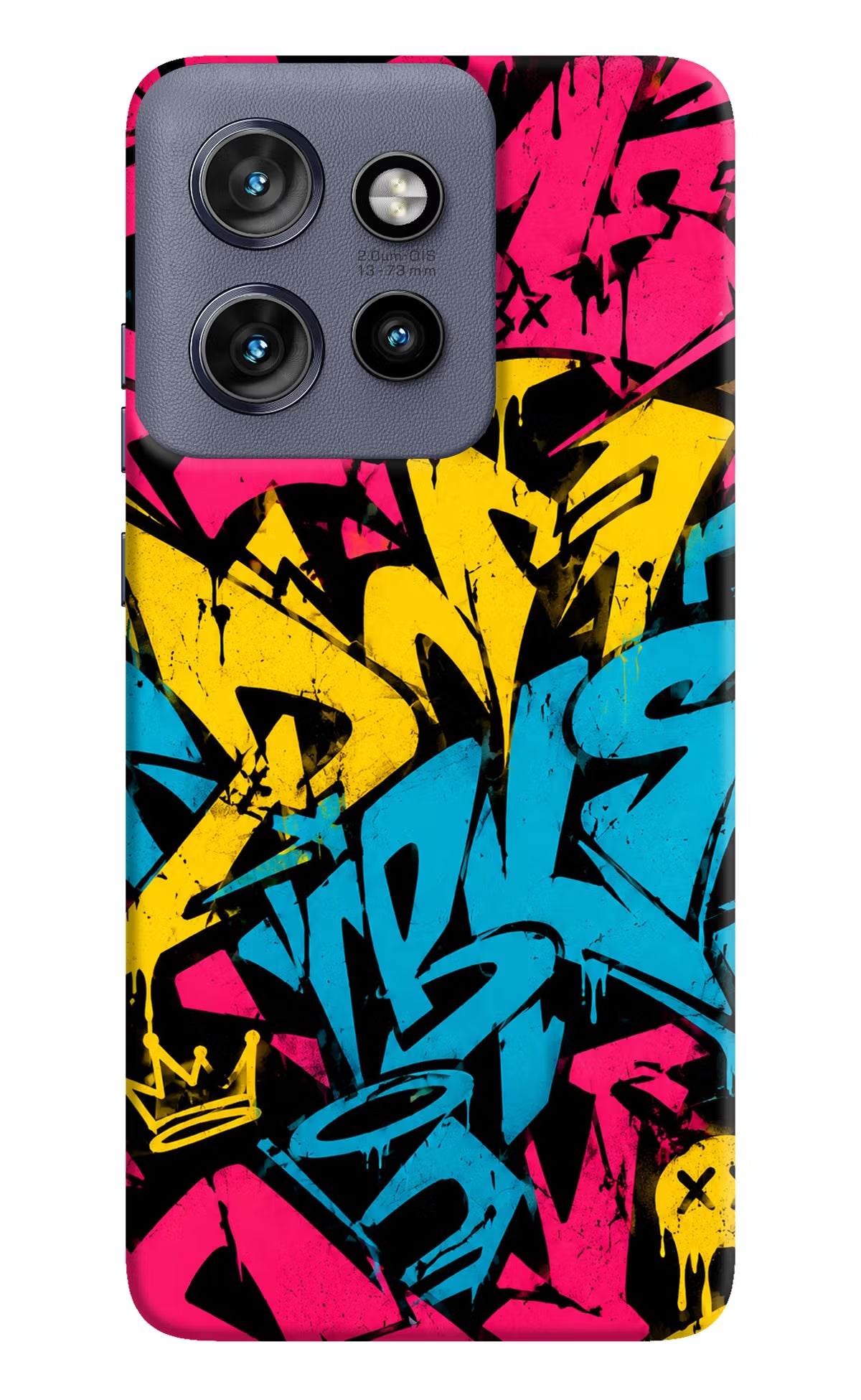 Graffiti Vibe Moto Edge 50 Neo Back Cover