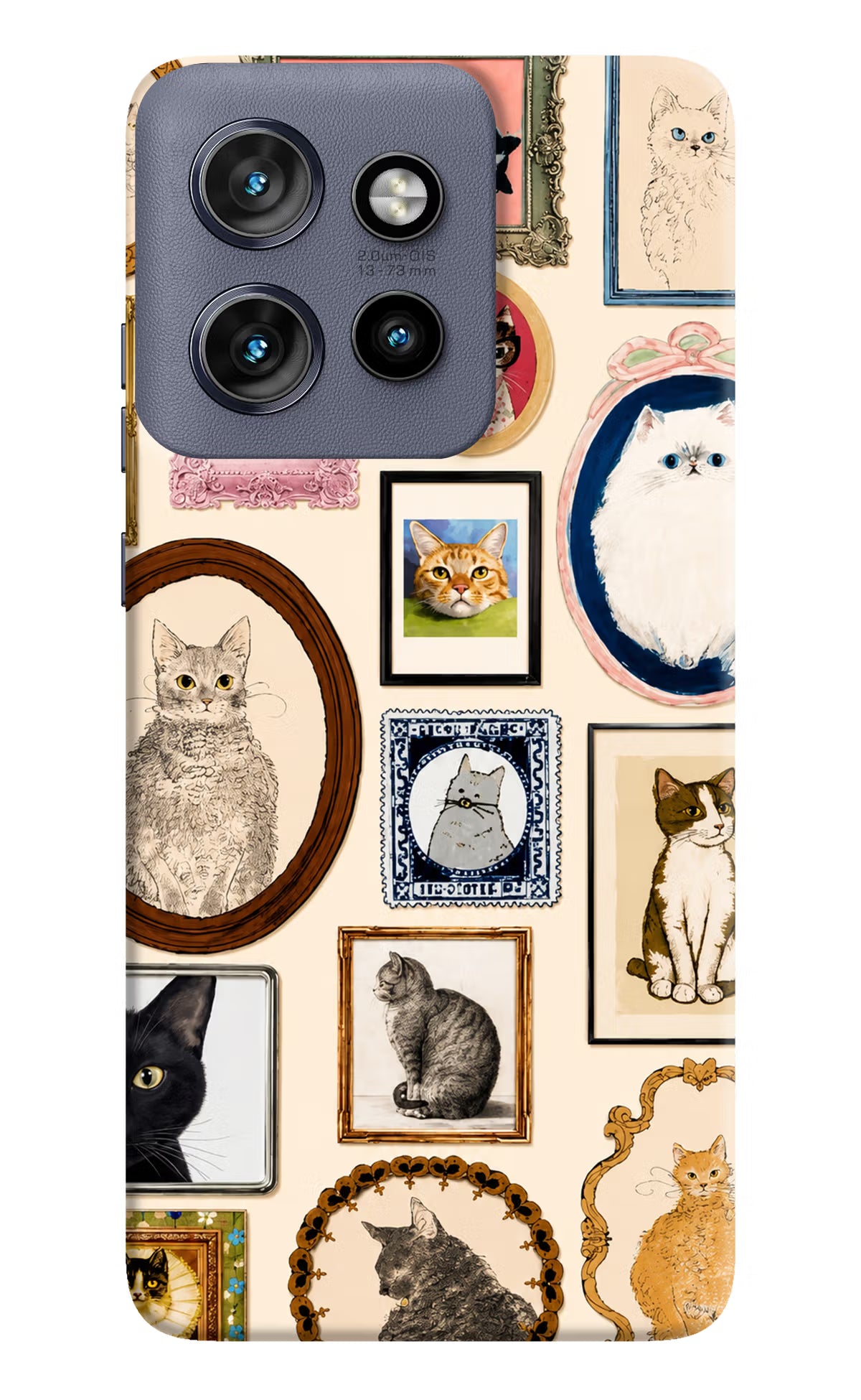 Mirror Cats Moto Edge 50 Neo Back Cover