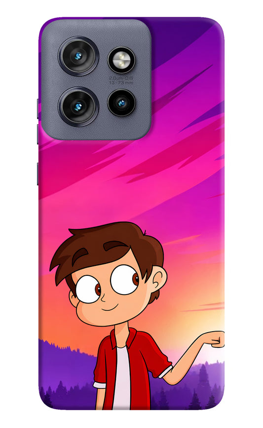 Marco Sunset Moto Edge 50 Neo Hard Case Back Cover by Casekaro