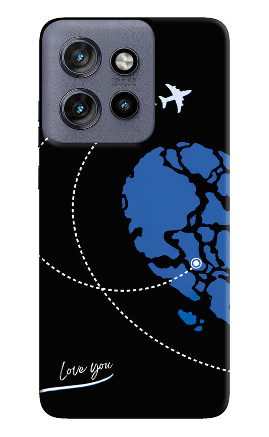 Love Orbit Moto Edge 50 Neo Hard Case Back Cover by Casekaro
