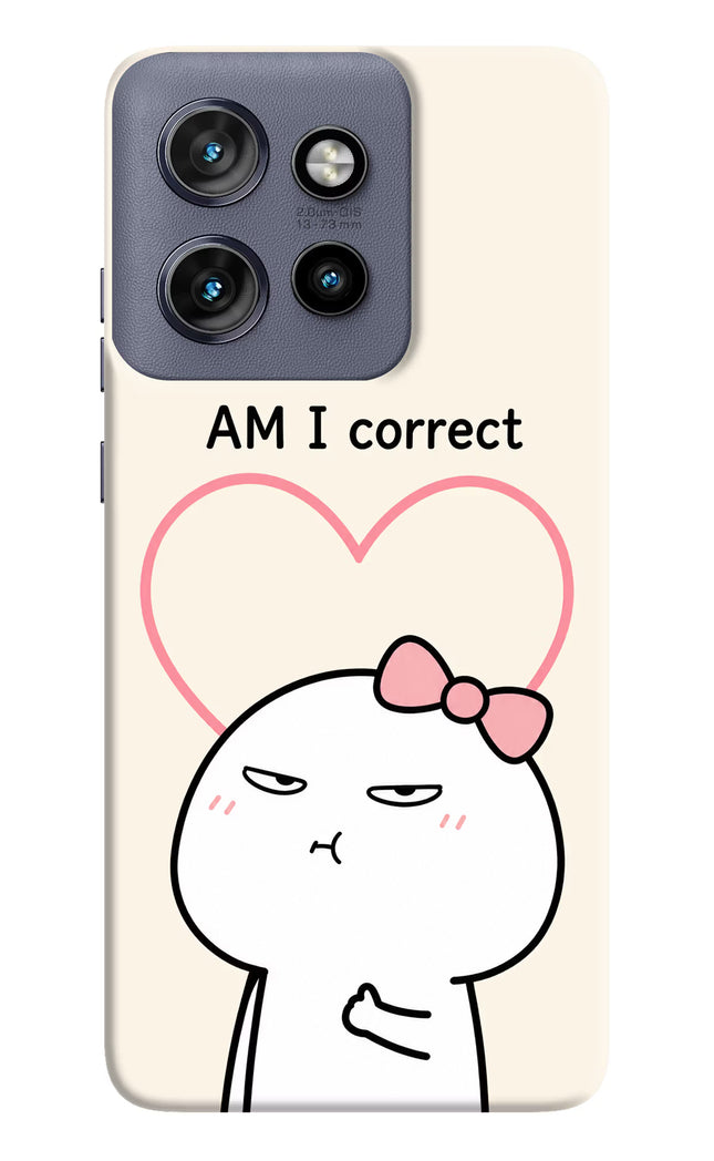 Always Right Moto Edge 50 Neo Hard Case Back Cover by Casekaro