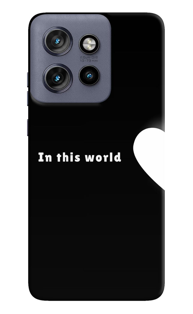 This World Moto Edge 50 Neo Hard Case Back Cover by Casekaro